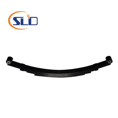 China Lightweight trailer leaf spring with double small holes for trailer for sale