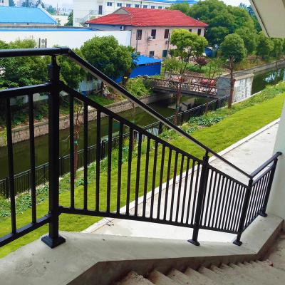 China High Safety Aluminum Balcony Railing Designs Picket Indoor Stair Railings, Aluminum Stair Railing Design System for sale