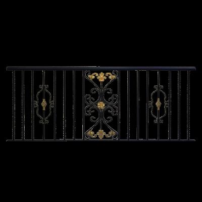 China French Balcony Balustrade Wrought Iron Balcony Railings Balcony Fencing High Quality Outdoor Best Security High Quality Prices for sale