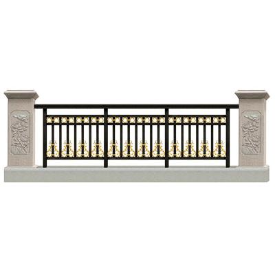 China Modern Steel Simple Railing Post Railing Kit Balcony Steel Grill Designs for sale