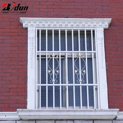 China Fixed Windows Pattern In House Window Grill Design Storm Windows 11 Window Decoration Can Customer For Horizontal Design Steel for sale