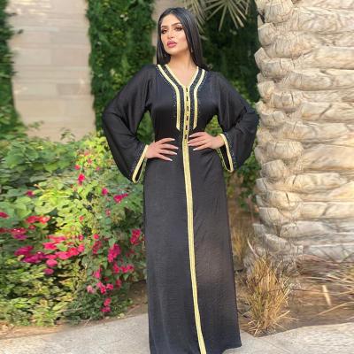 China Causal Islamic Islamic Muslim Telekung Robe Kaftan Kaftan Abaya Clothing Women Muslim Women Robe for sale