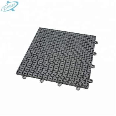 China Modular Interlocking Anti-Slip Event Sports Plastic Floor Tile for sale