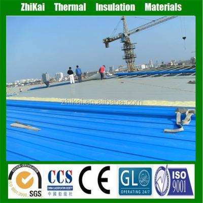 China Construction Thermal Insulation Materials 12kg/m3 Fiberglass Wool Roll Insulation Glass Wool Acoustic Roof Panel for sale