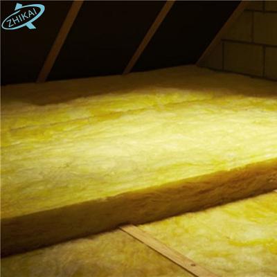 China Building Thermal Insulation Materials R 19 Attic Insulation Sound Acoustic Blanket Glass Wool Roll for sale