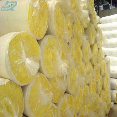 China Building Heat Insulation Materials 50mm Thickness Roof Insulation Glass Wool Roll Price for sale