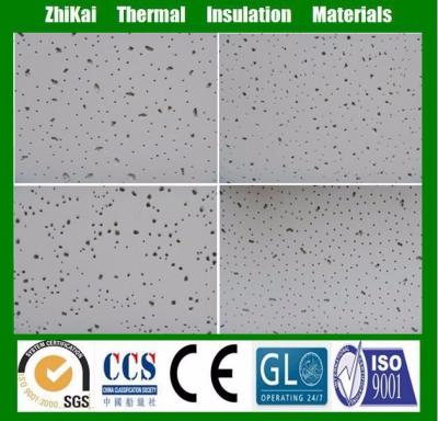 China Artistic ceilings deckenplatten 62x62 / 60x60 mineral fiber ceiling tile for sale