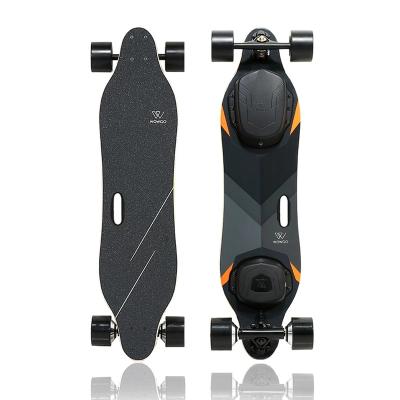 China WowGo 2S Electric Skateboard & Longboard Good Quality 2 Layers Bamboo+6 Layers Maple Electric Skateboard With Hill Climbing for sale