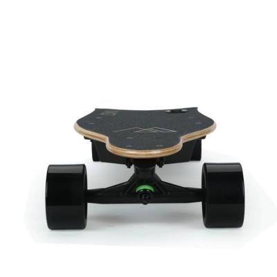 China Bamboo With Maple 2019 Affordable LCD Remote Longboard Electric Skateboard Deck With Grips for sale