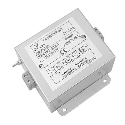 China Uitstekende prestaties 20A-200A EMI-geluidsfilter speciaal ontworpen voor 50/60HZ-omvormer Te koop