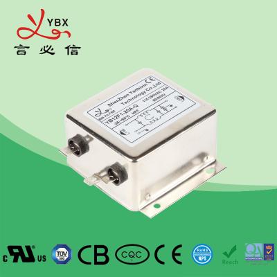 China Termilar Block AC Power Noise Filter , EMC Filters For AC Power Line for sale