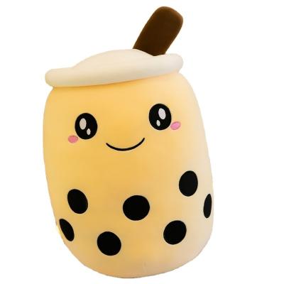 China Wholesale custom plush toy factory simulation milk tea doll doll pearl milk tea cushion doll 35cm large for sale