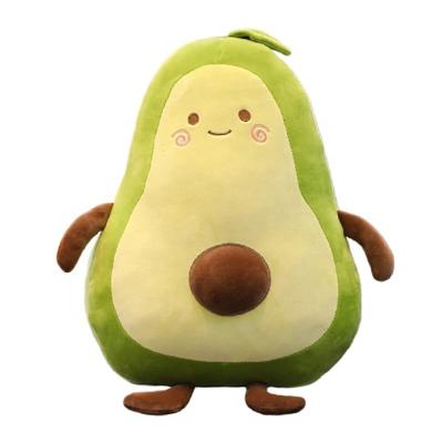 China Decorate Hot Selling Aguacate Soft Tile Doll Plush Hot Sale Vegetable Fruit Shaped Baby Avocado Plush Stuffed Toy for sale