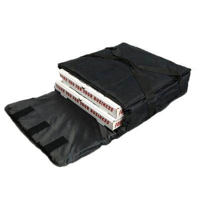 China Thermal Pizza Bag With Custom Design Cooler Food Delivery Bag Hot And Cold Aluminum Foil Pizza Bag for sale