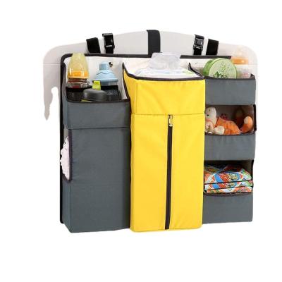 China Indoor Nursery Room Hanging Portable Crib Container Crib Storage Bag Urine Bag for sale