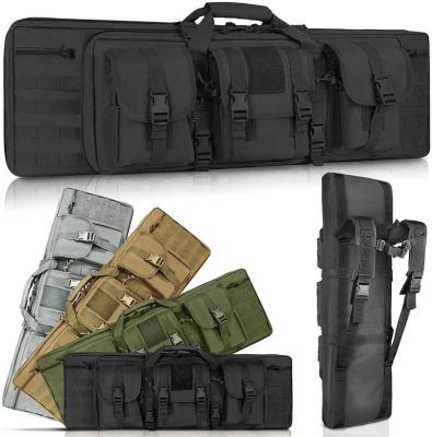 China With Multifunctional Double Long Rifle Gun Case USB FREE SAMPLE Rifle Case Soft American Classic Outdoor Tactical Rifle Bag The Perfect Long for sale