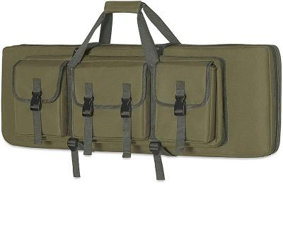 China With USB FREE SAMPLE Dual Rifle Case Bag Soft Gun Case Perfect And Carry All Around Tactical Rifle Range Backpack for sale