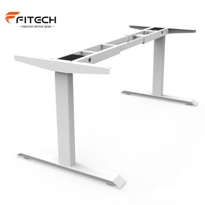 China (size) elem. elect. adjustable recline stand up desk position height adjustable table double motors for sale