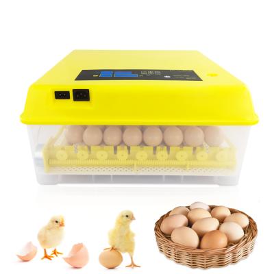 China Cultivate Luxury Design LED Korea Digital Automatic Incubator Egg For Sale HT-56 for sale