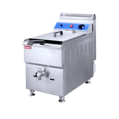 China Hot sale restaurant stainless steel industrial commercial electric fish potatochips deep fryer machine for sale