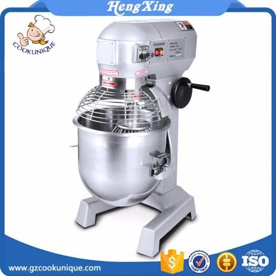 China Planetary Beater Ejector Knob Food Commercial Industrial Powder Blender Machine with Cover and Protection for sale