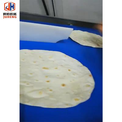 China Semi Autotortilla'sproductielijn 2800 die aan 3800pcs/H Naan Machine maken Te koop