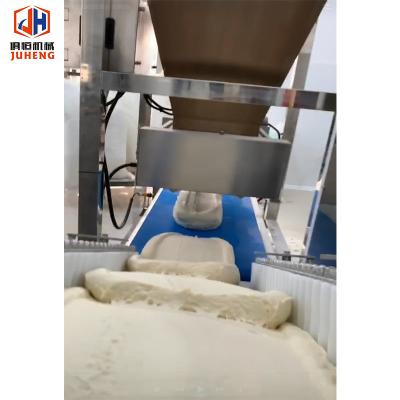 China Onmiddellijk Voedsel Semi Gebeëindigde Gelaagde Lachha die Paratha Machine maken Te koop