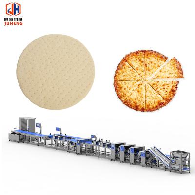 China 9000pcs/H Antibacterial Pizza Base Production Line Raw SS304 Frozen Pizza Machine for sale