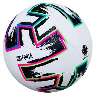 China Durable 2022 2022 Qatar World Cup Custom Football Leather Black Balls Forming Logo Packing Material Origin Official Size 5 Soccer Balls for sale