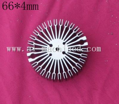 China Item 119,customized round extruded aluminum profile heatsink in china, cooler for led lights,round heatsink in china for sale