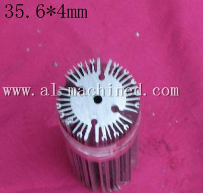 China Item 118,customized round extruded aluminum profile heatsink in china, cooler for led lights,round heatsink in china for sale