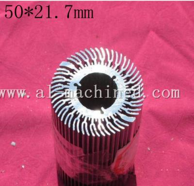 China Item-34,50mm round aluminum extrusion profiles led heatsinks in china,customized heatsink,al-6063 heat sink for sale