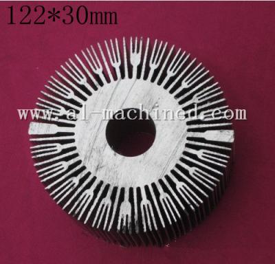 China Item 193.Machined LED Cooling in china, AL6063 Extruded Profiles LED Light Radiator,hot item round heatsinks in china for sale