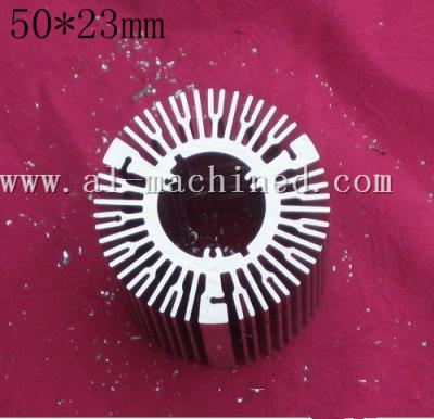 China Item 161.Machined LED Cooling in china, AL6063 Extruded Profiles LED Light Radiator,hot item round heatsinks in china for sale