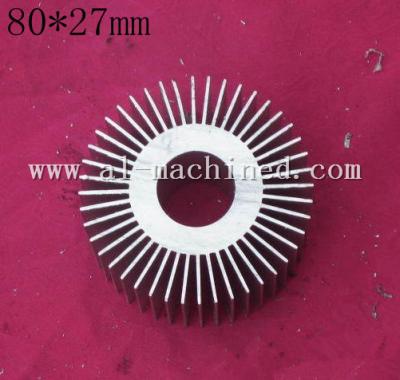 China Item 170.Machined LED Cooling in china, AL6063 Extruded Profiles LED Light Radiator,hot item round heatsinks in china for sale