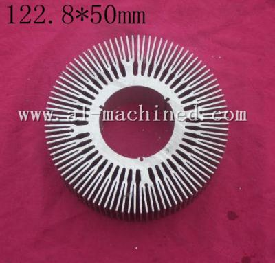 China Item 185.Machined LED Cooling in china, AL6063 Extruded Profiles LED Light Radiator,hot item round heatsinks in china for sale