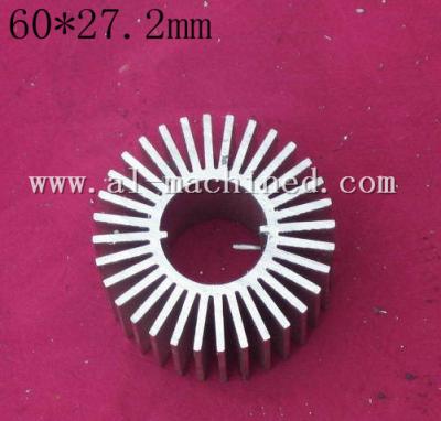 China Item 188.Machined LED Cooling in china, AL6063 Extruded Profiles LED Light Radiator,hot item round heatsinks in china for sale