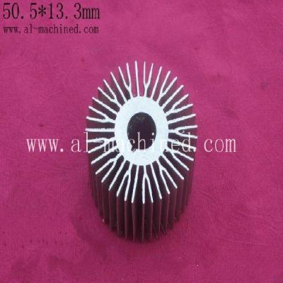 China Item 338,Machined LED Cooling in china, AL6063 Extruded Profiles LED Light Radiator,hot it for sale