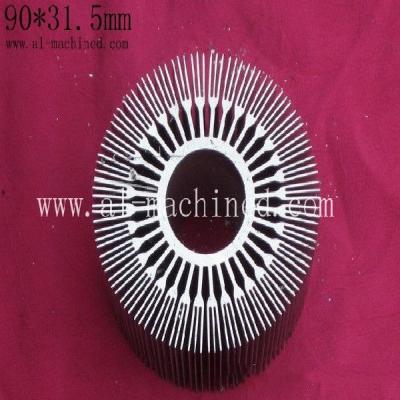 China Item 122,Machined LED Cooling in china, AL6063 Extruded Profiles LED Light Radiator,hot it for sale