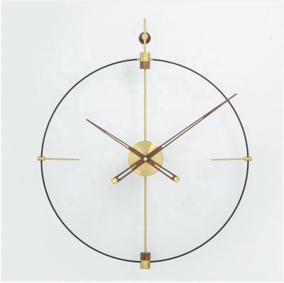 China Home Wall Clocks Art Big Wall Watch Diy Nordic Modern Minimalist Decor Style Living Room Modern Decorative Uncommon Luxury Antique Wall Clocks for sale