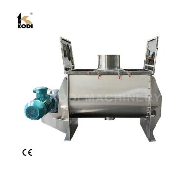 China Ribbon Mixer WLDH Model Food Powder Ribbon Blender Blender Machine for sale