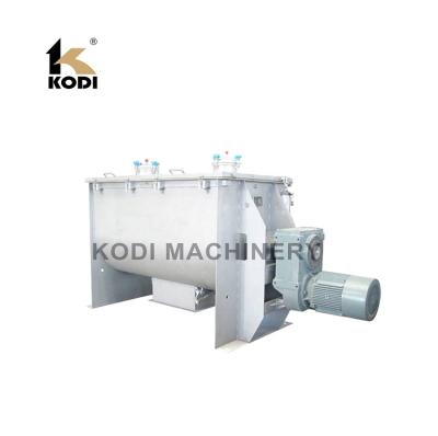 China Ribbon Mixer WLDH Stainless Steel Horizontal Mixer Dry Powder Blender for sale