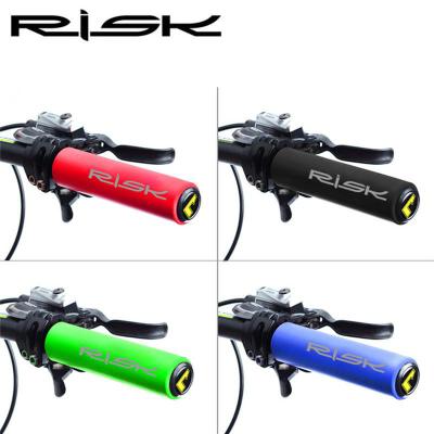 China 1 Pair MTB Bicycle Mountain Bikes Grips Soft Handlebar Gloves Cycling Silicone Mountain Non-slip Shock Absorbing Part for sale