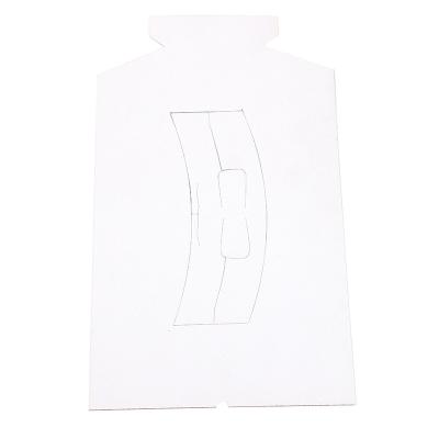 China Recyclable Wholesale White Recyclable Cardboard Shirt Insert For Garment Accessories for sale