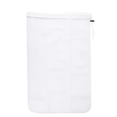 China Factory Wholesale Multi Size CLASSIC Thickened Durable White Mesh Laundry Bag for sale