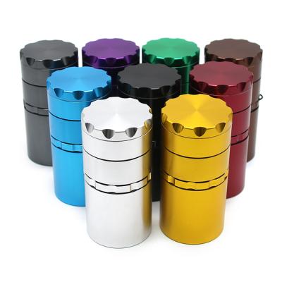 China 2020 Wholesale High Quality Herb Grinder Weed Custom Logo Weed Grinding And Storage Aluminum Alloy for sale