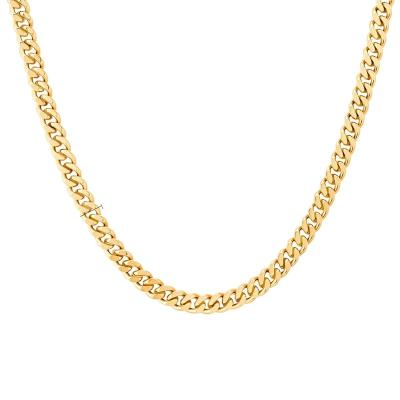 China Free Wholesale Snake Chain Link Chain Necklace 18k Gold/Nickel Short Stainless Steel Stainless Steel Jewelry For Women for sale