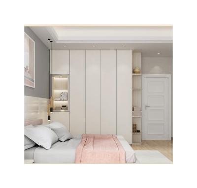 China Modern OU Modern Luxury Song Furniture Bedroom Design Wood Wardrobe with Sliding Door for sale