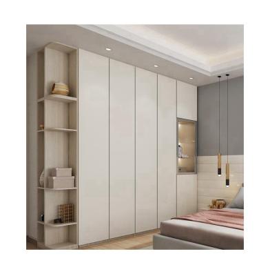 China Large Modern Designs OU Song Board Storage Wooden Wall Cabinet Wardrobe With 5 Door for sale