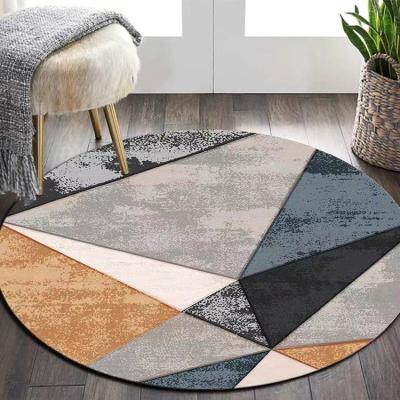 China Wholesale Stain Resistant Custom 3d Printed Floor Mat Modern Non Woven Carpet Mat Home Living Room Sofa for sale